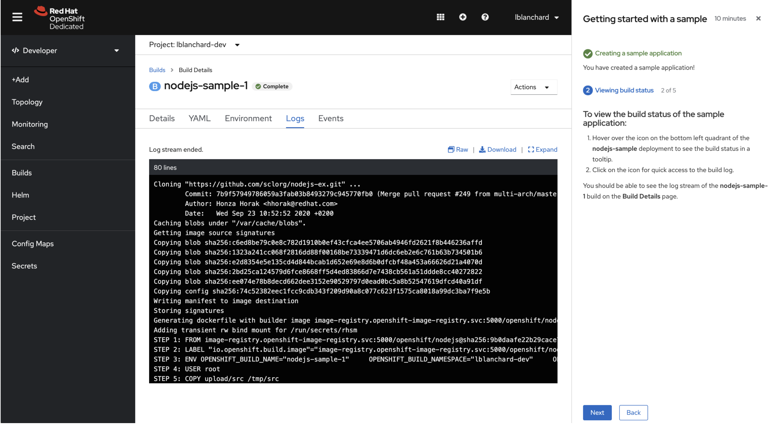 Build Logs