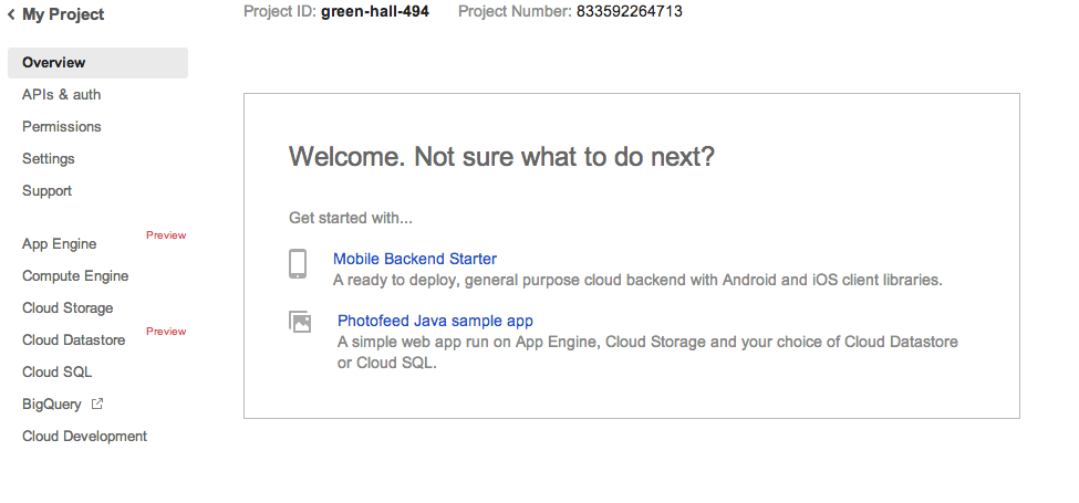 Google First Time User 1